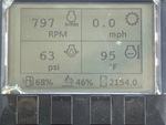 General Appearance with Hour Meter / Odometer
