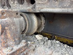 Undercarriage with Left Carrier Rollers