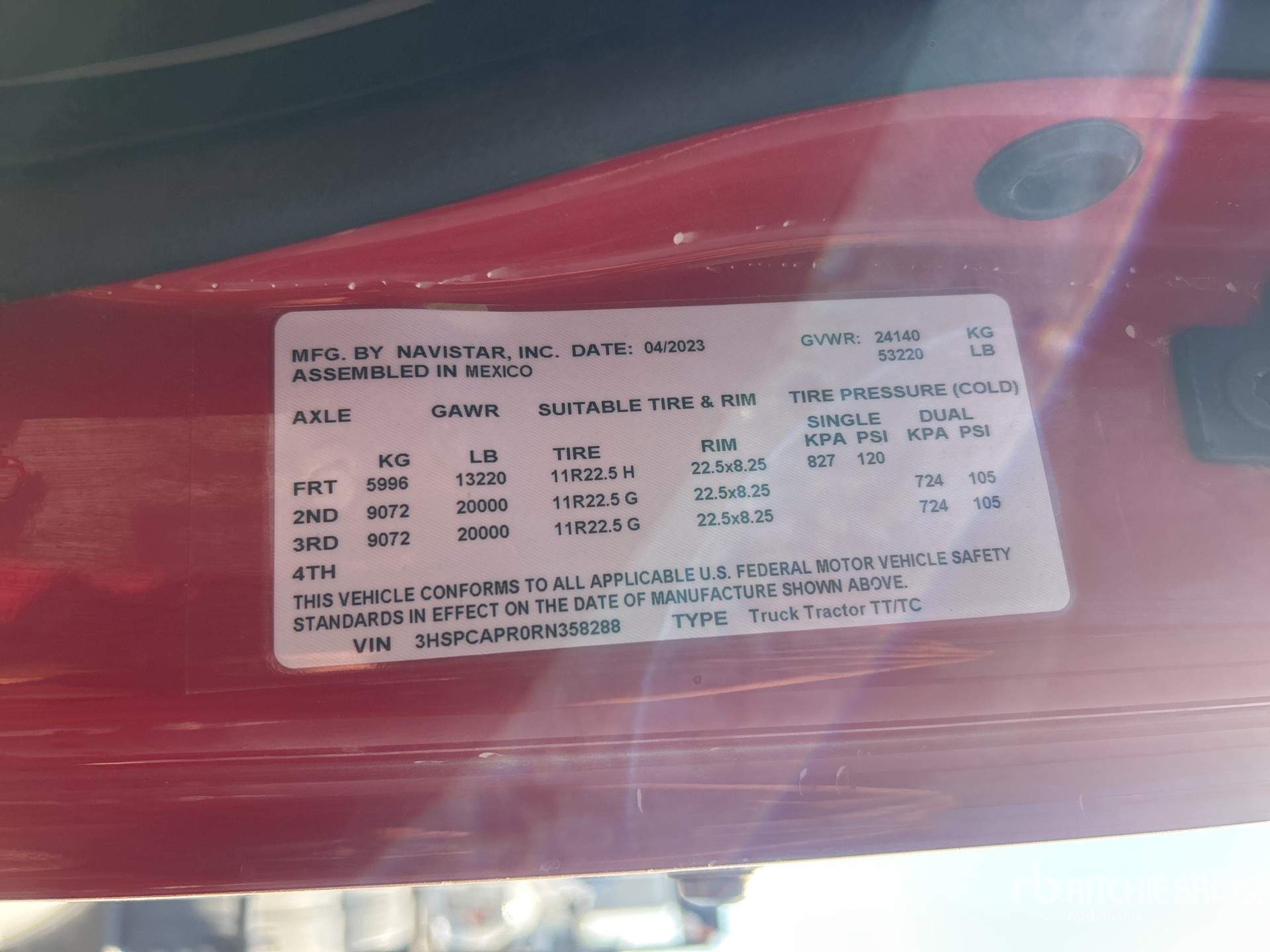 2024 International HX620