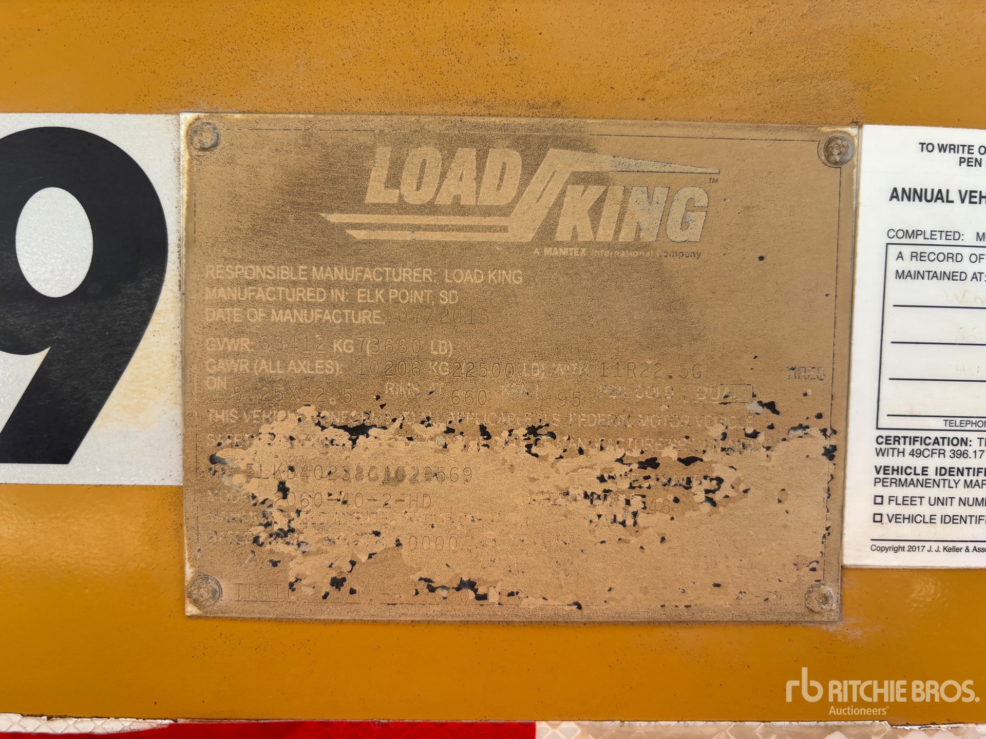 2016 Load King  2060-40-2HD