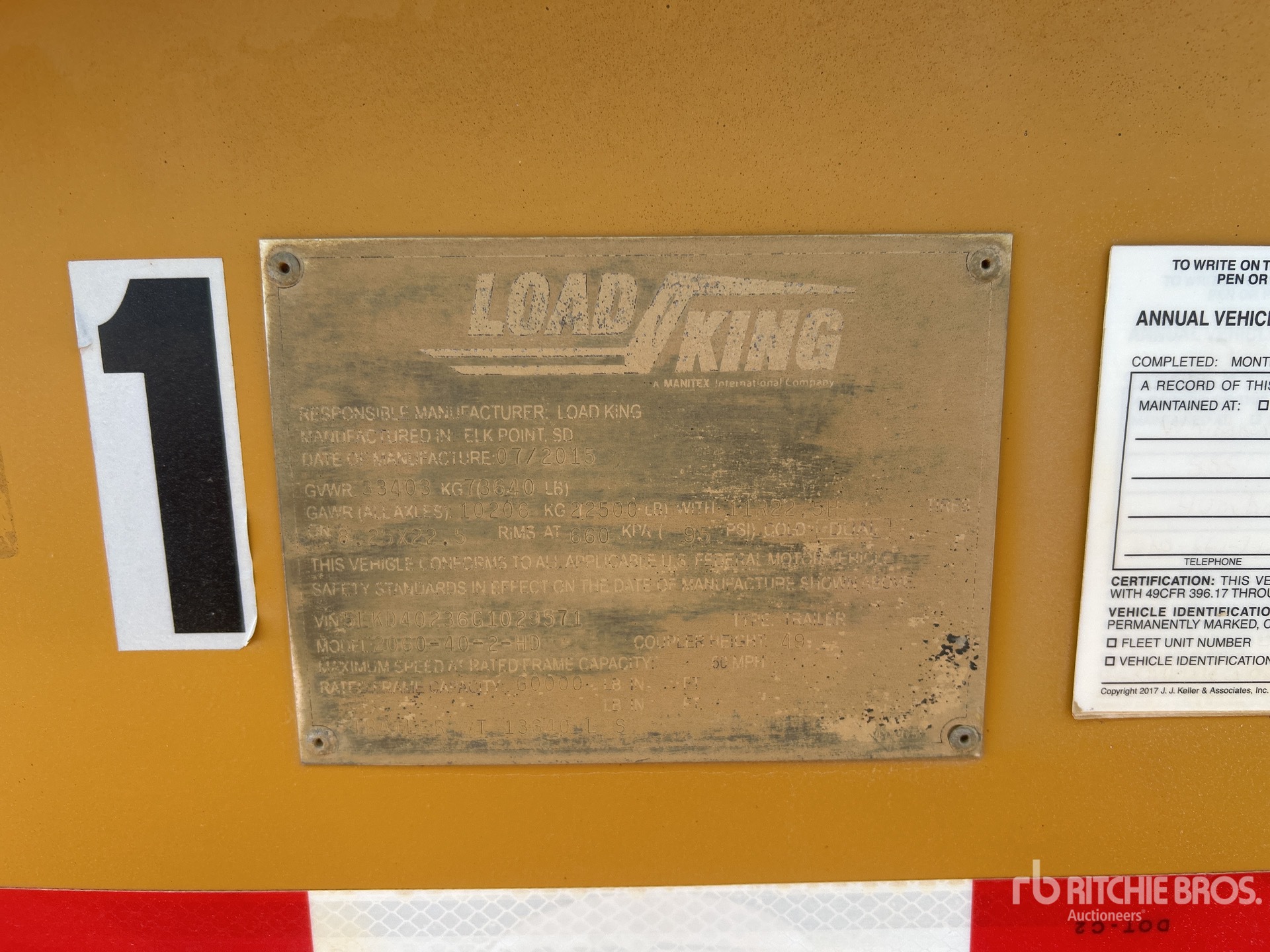 2016 Load King  2060-40-2-HD