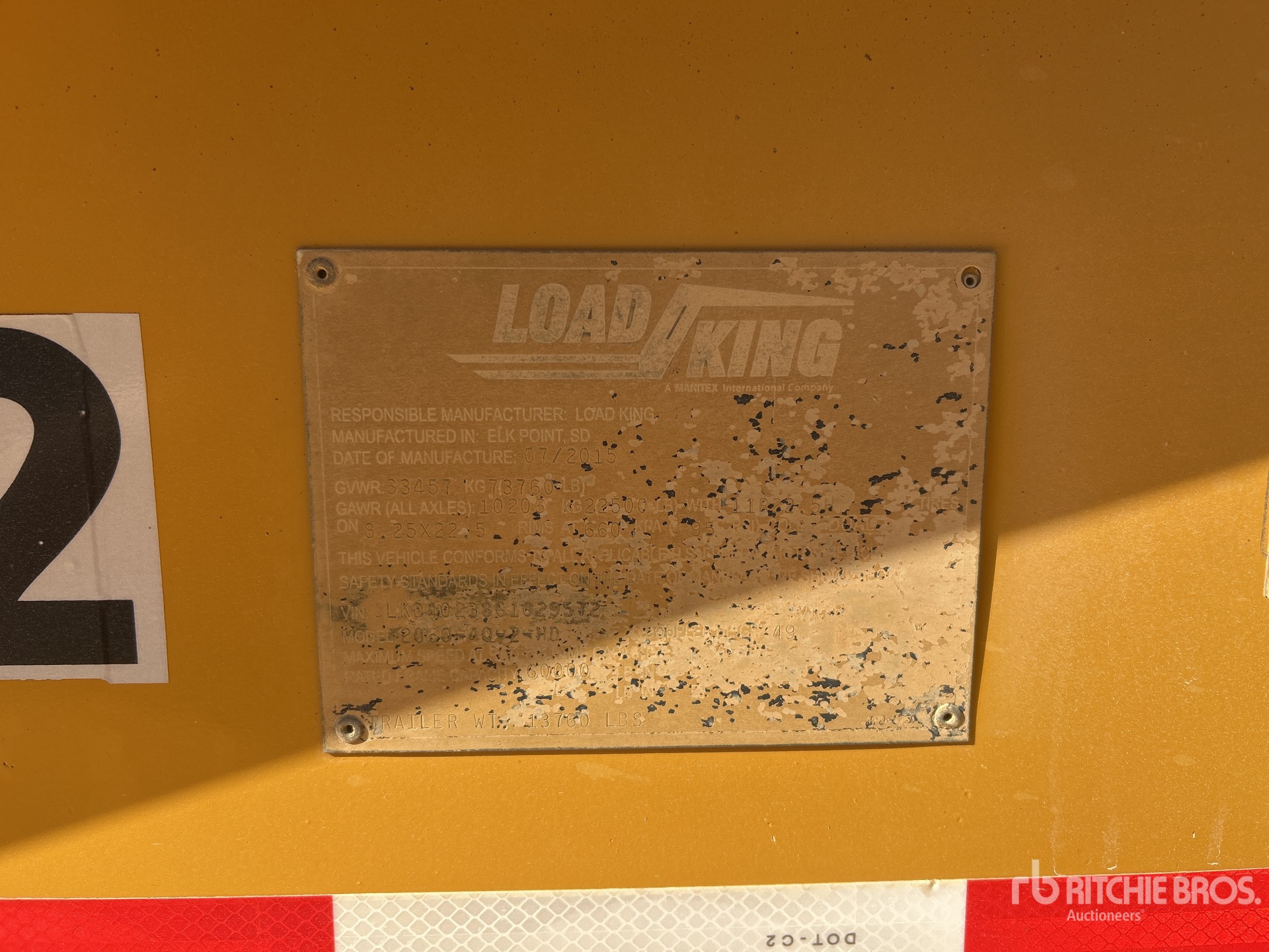 2016 Load King  2060-40-2-HD