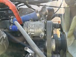 Engine with Air Compressor