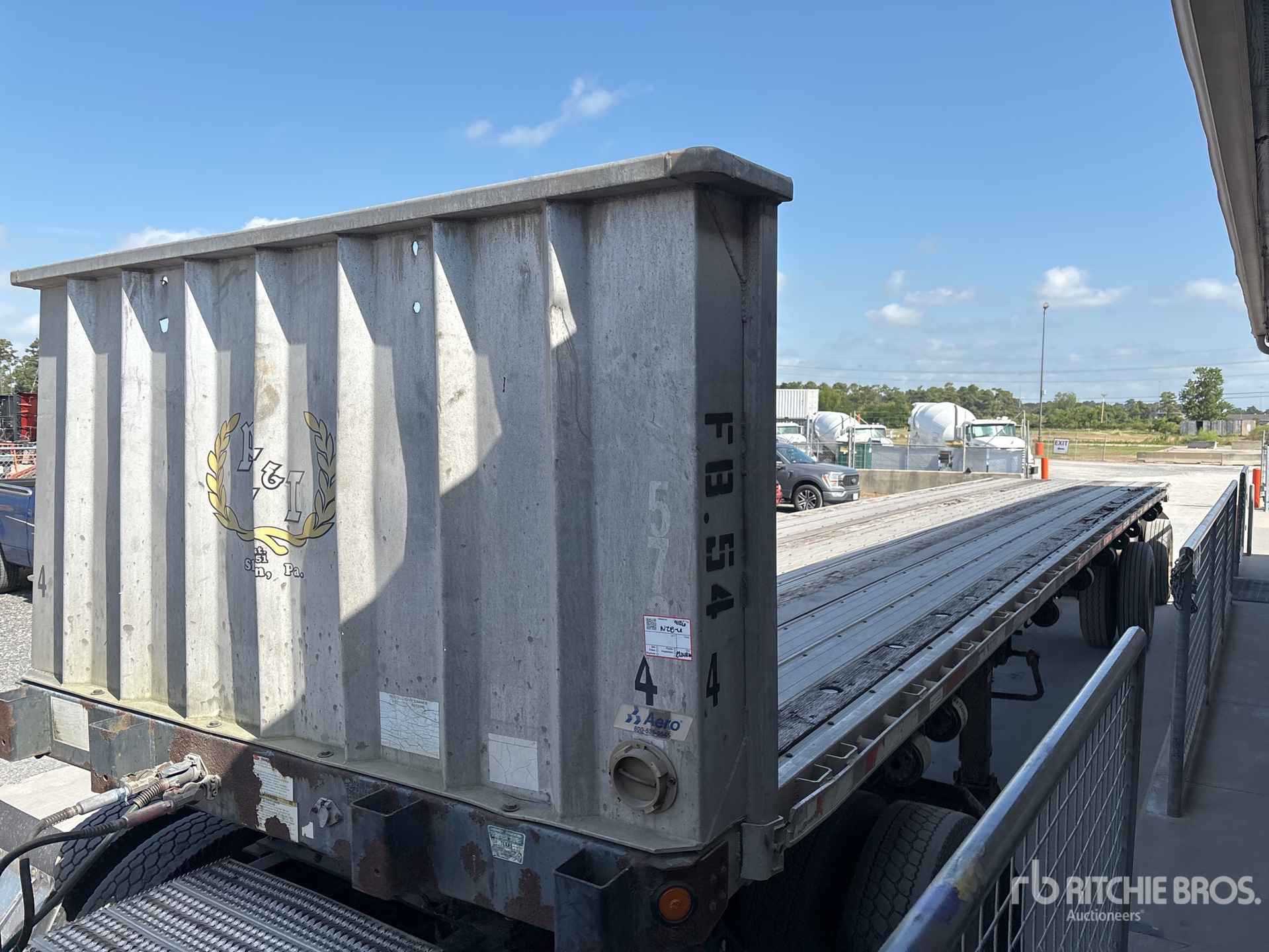 2014 Great Dane 45 ft T/A Spread Axle