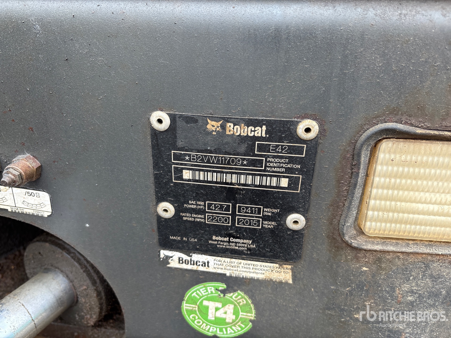2015 Bobcat E42