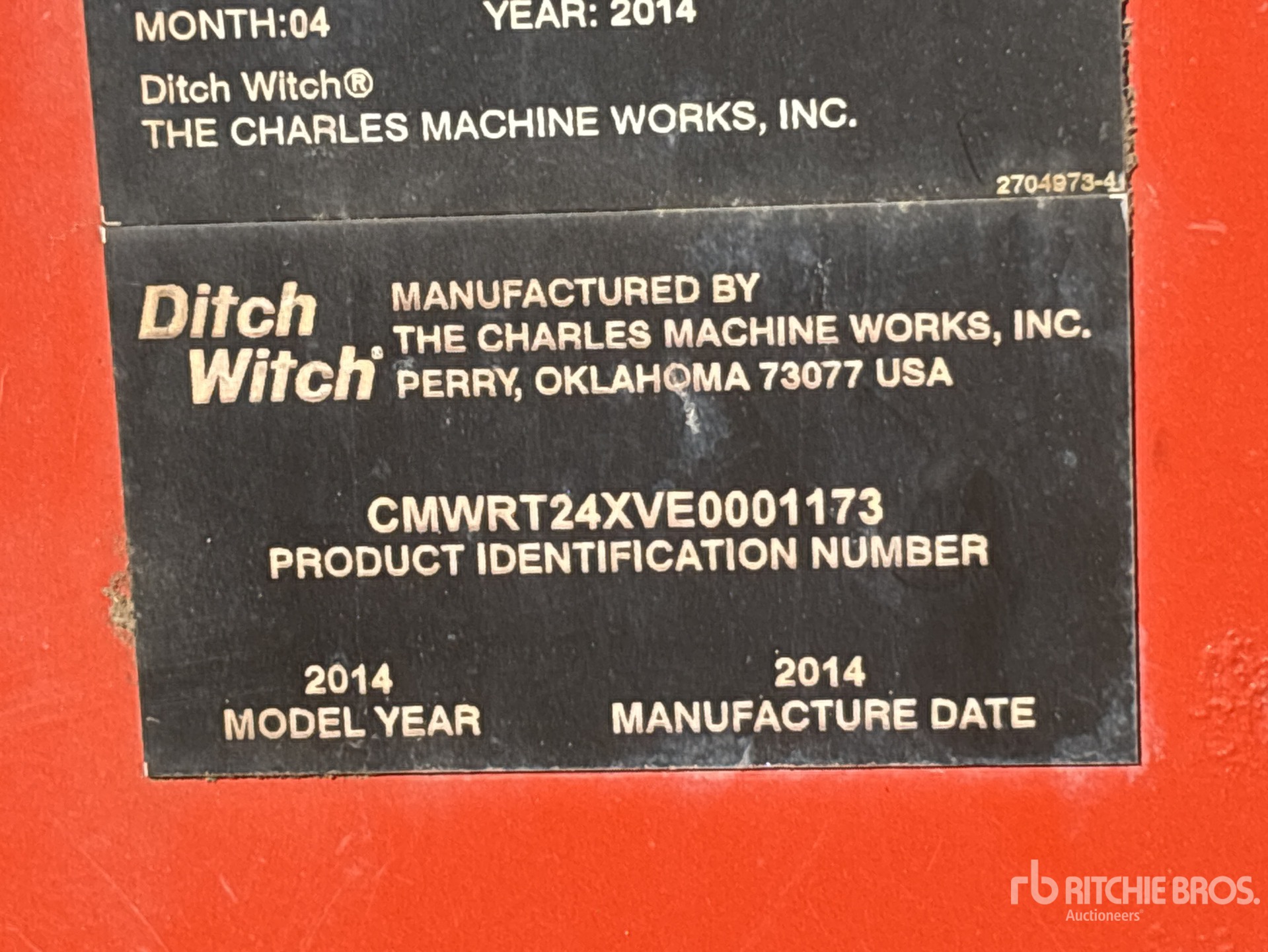 Ditch Witch WALK BEHIND