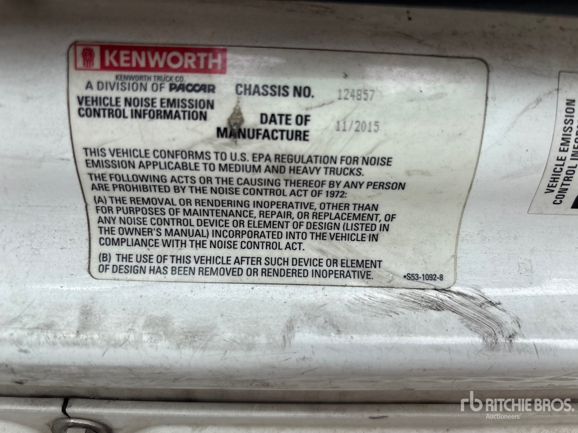 2016 Kenworth T680