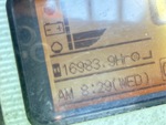 Aspect général with Compteur horaire / compteur kilométrique