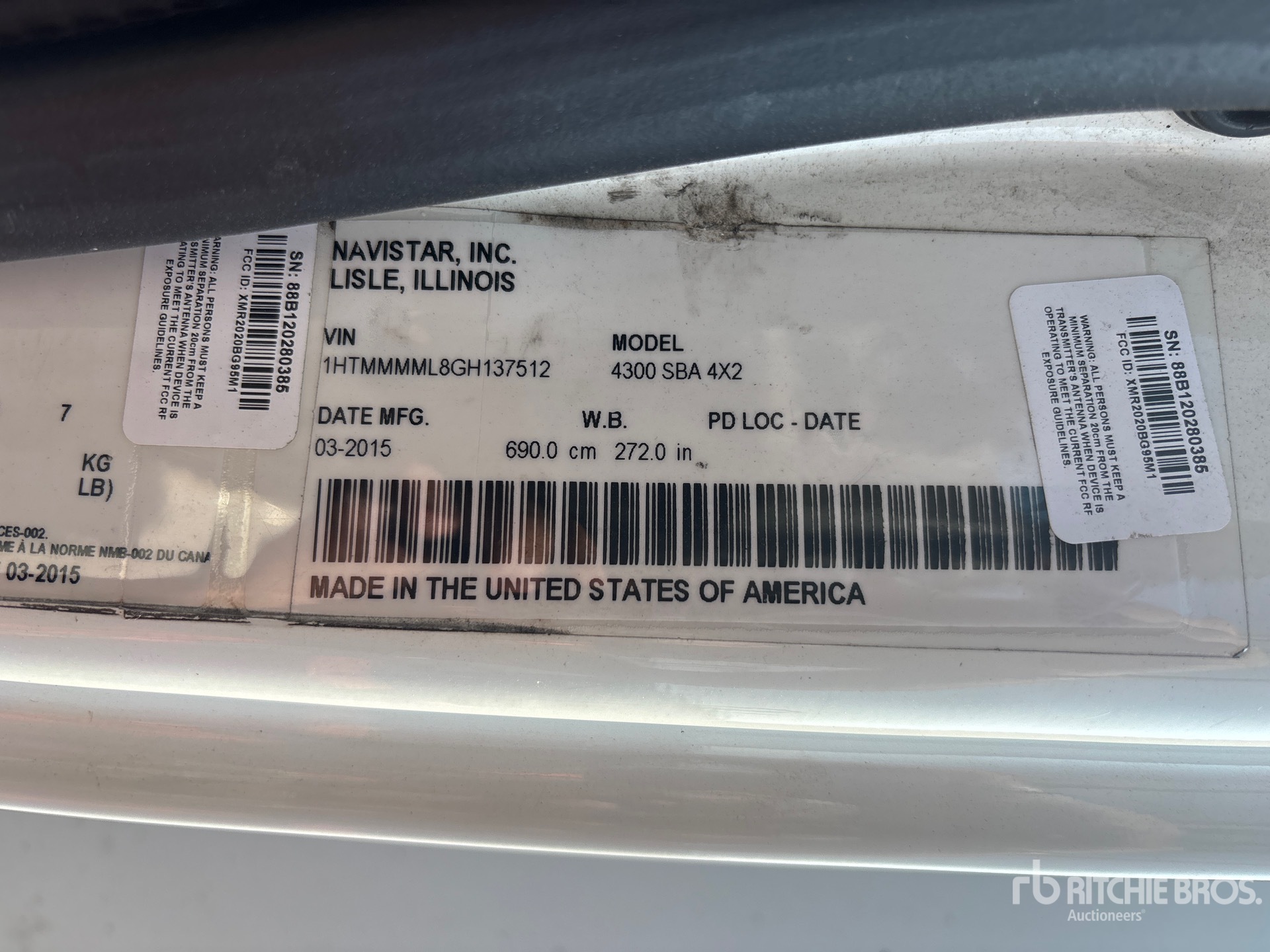 2016 International 4300