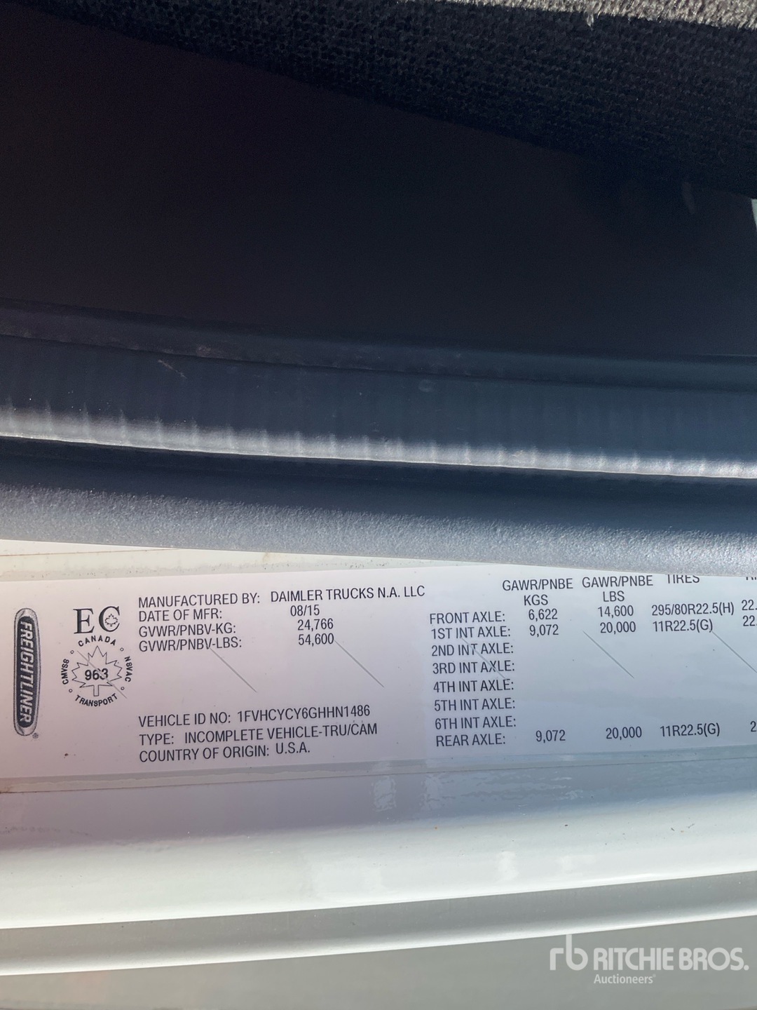 2016 Freightliner M2 106