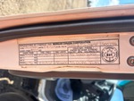 General Appearance with Frame Stamp Serial Number/VIN Photo