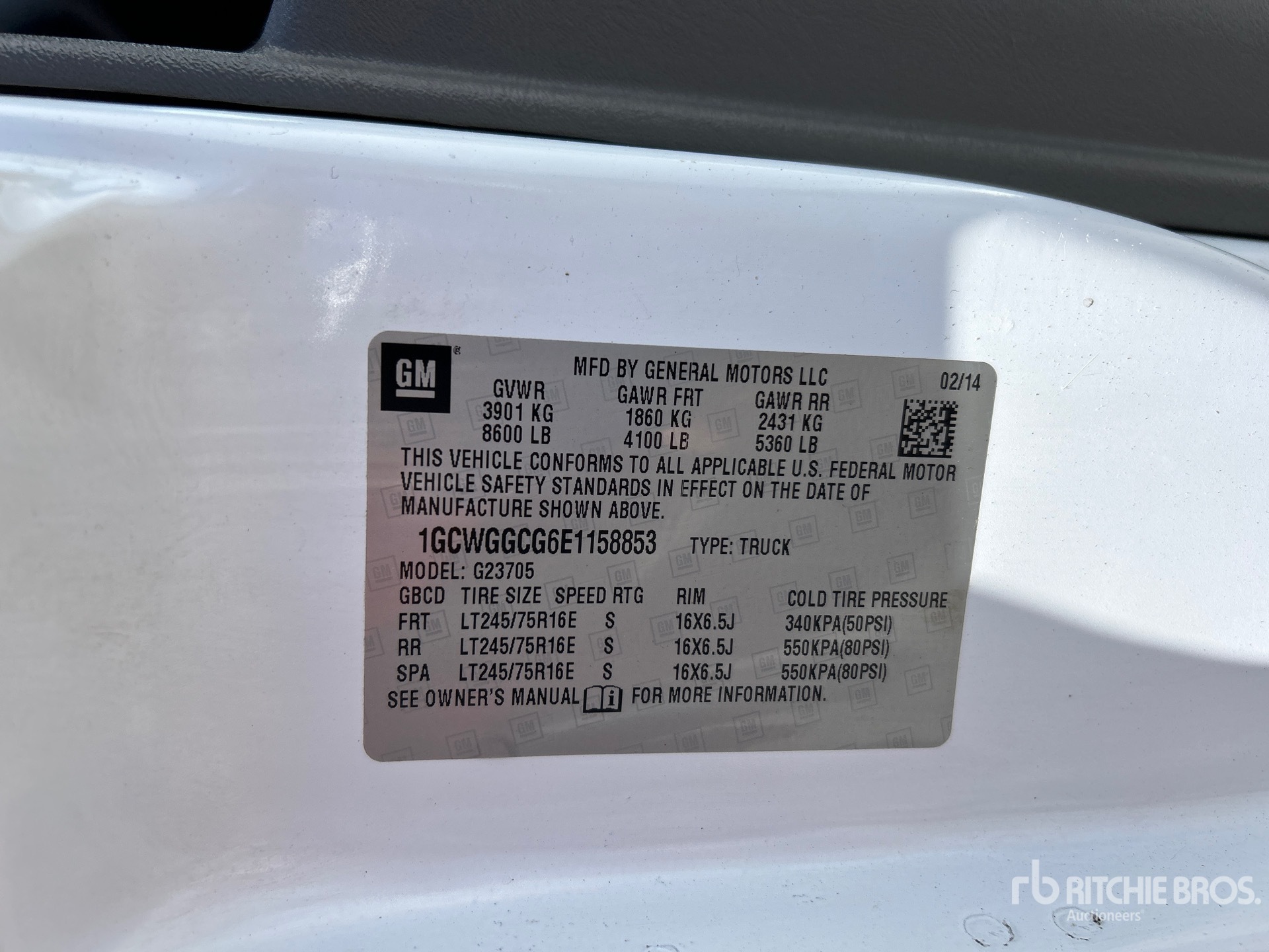2014 Chevrolet 2500