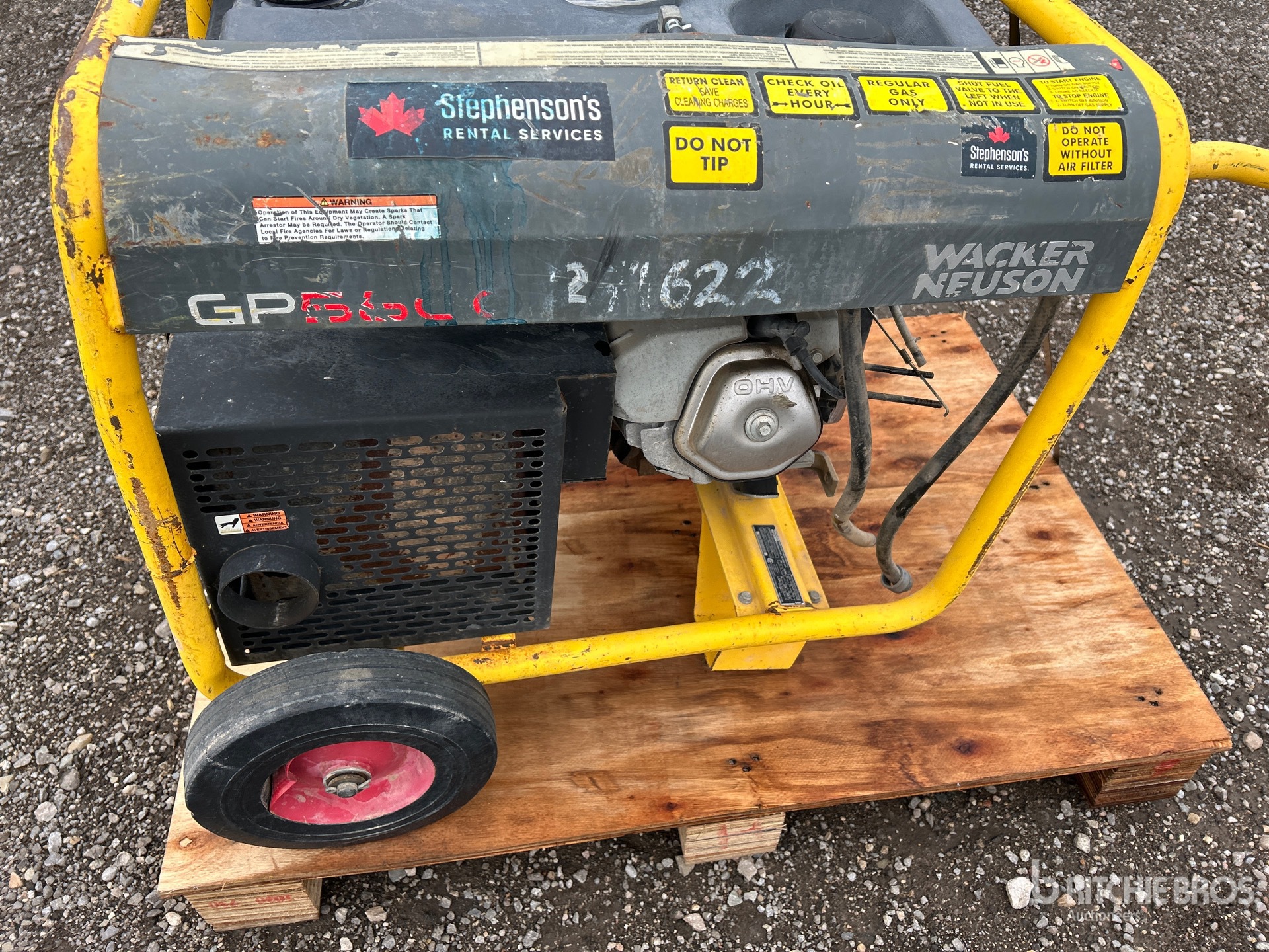 2016 Wacker Neuson GP5600A
