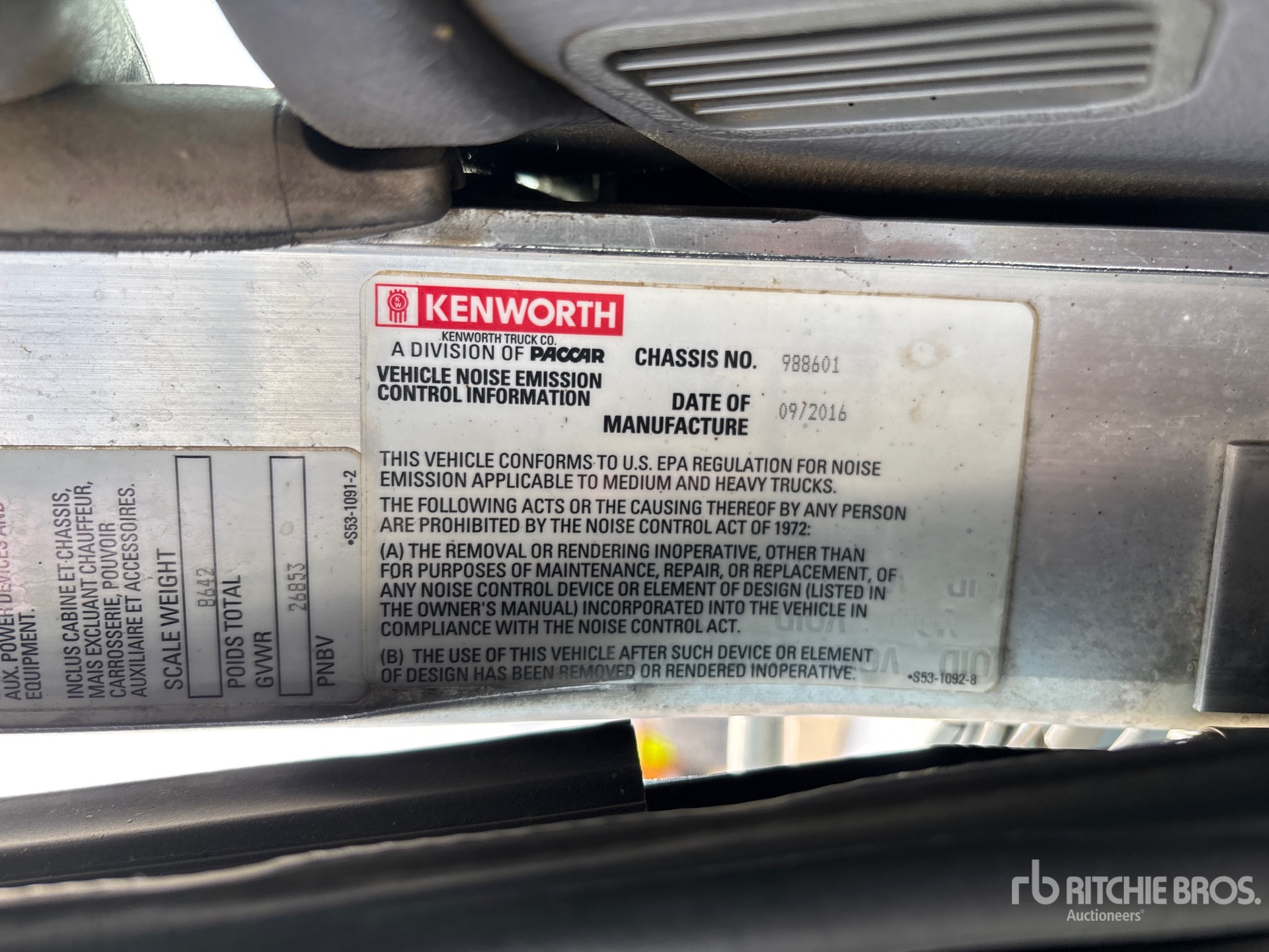 2017 Kenworth W900