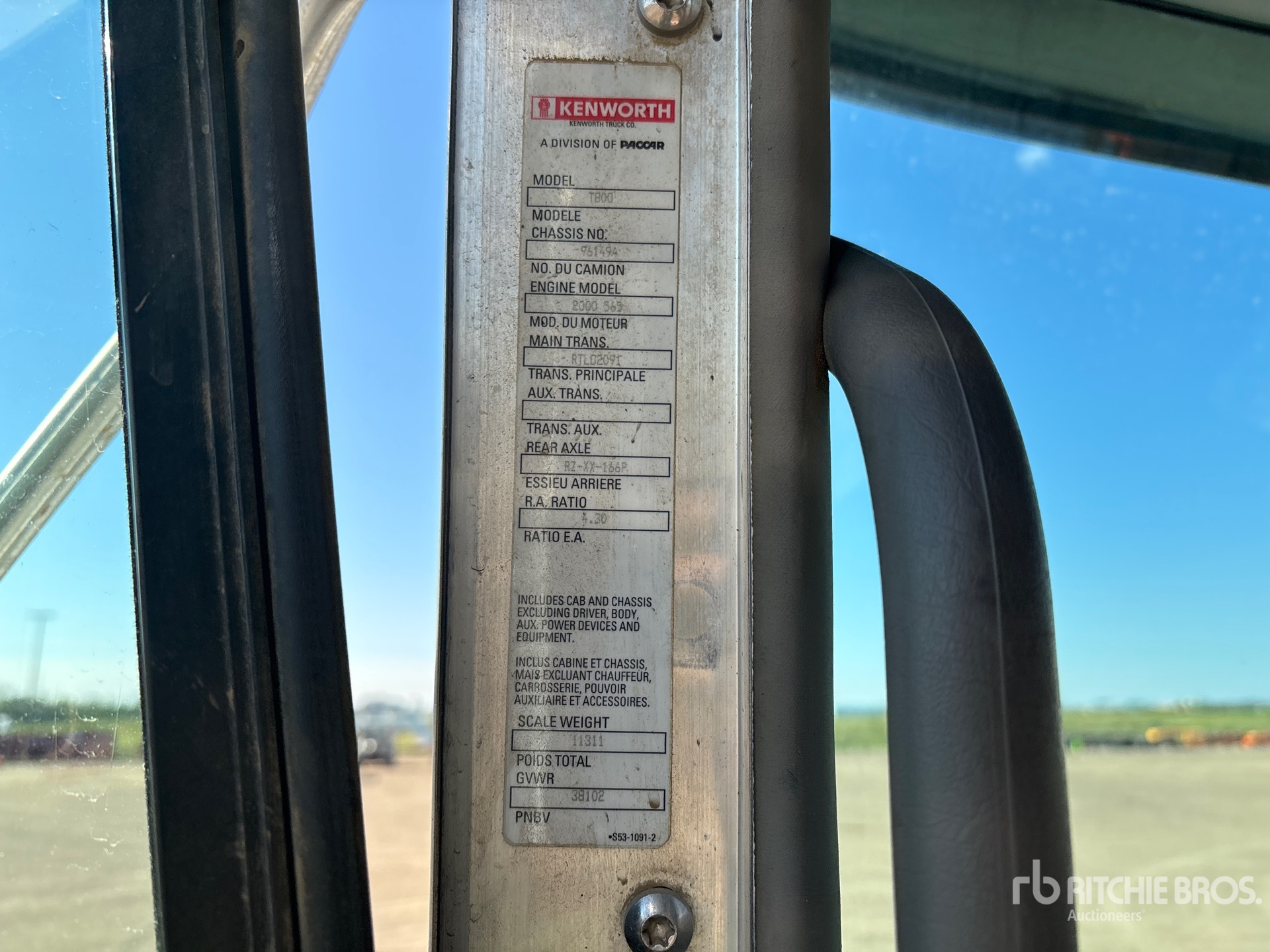 2020 Kenworth T800