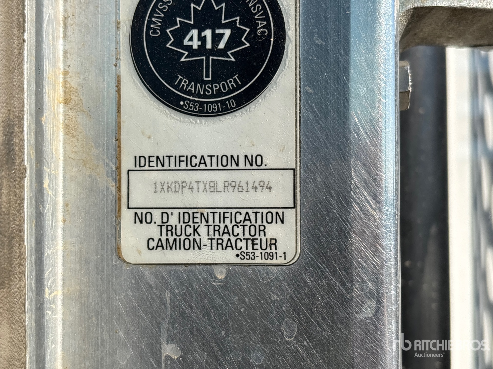 2020 Kenworth T800