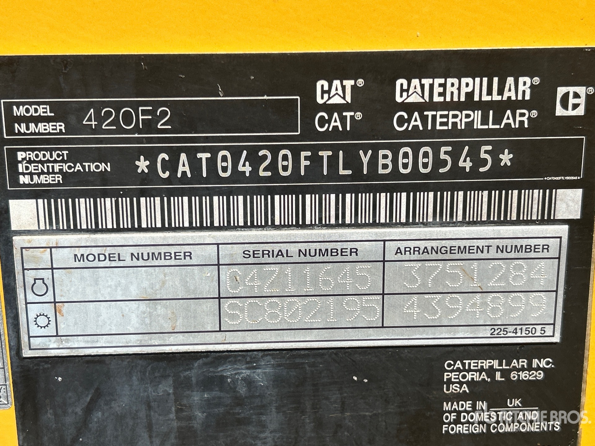 Photo of 2016 Caterpillar 420F