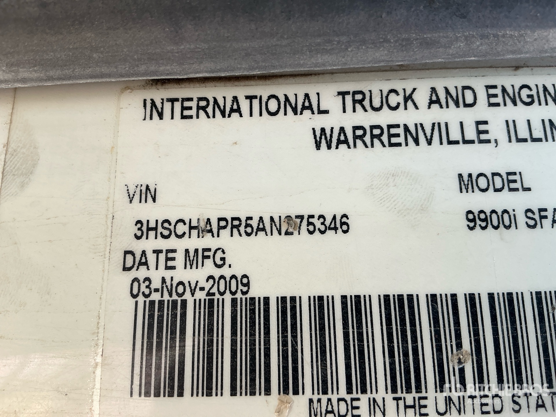 2010 International 9900
