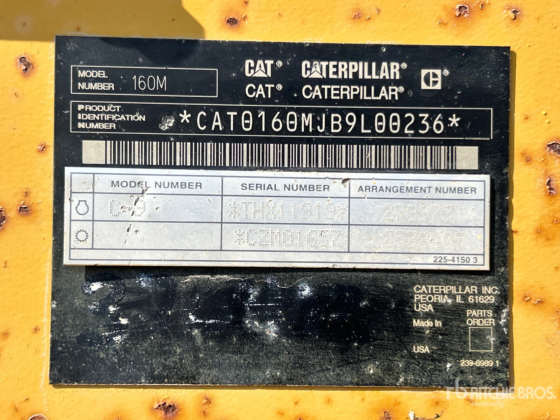 2008 Caterpillar 160M VHP PLUS