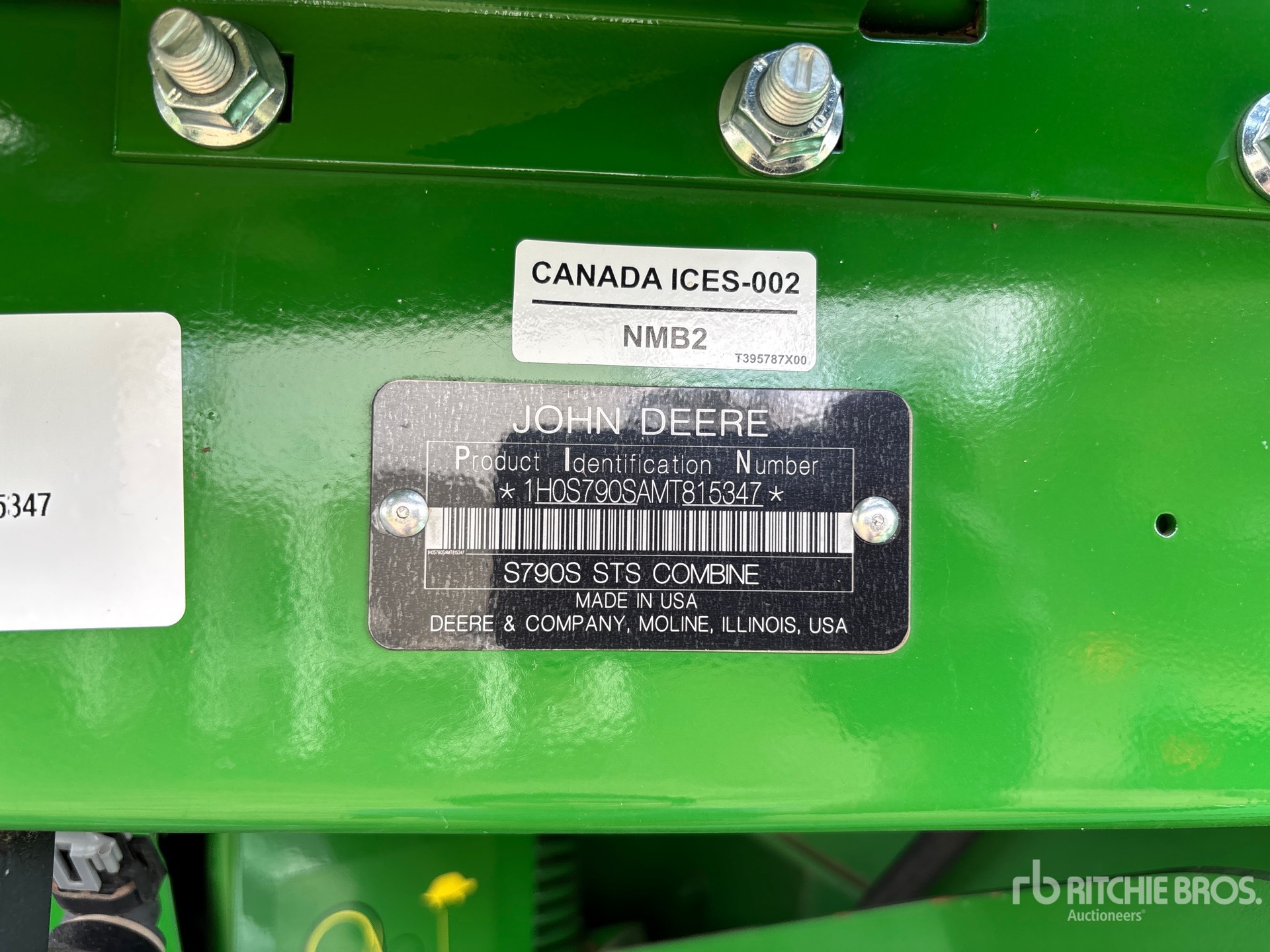 2021 John Deere S790