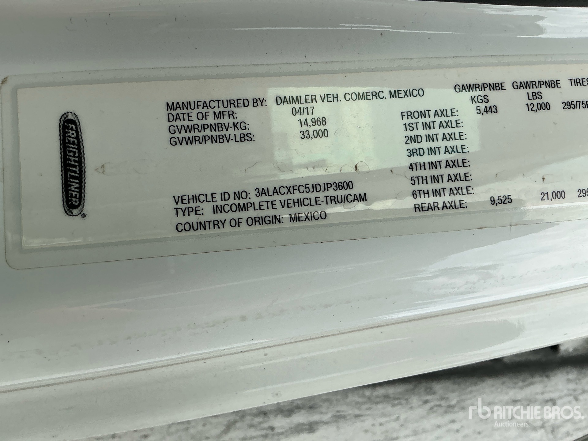 2018 Freightliner M2 106