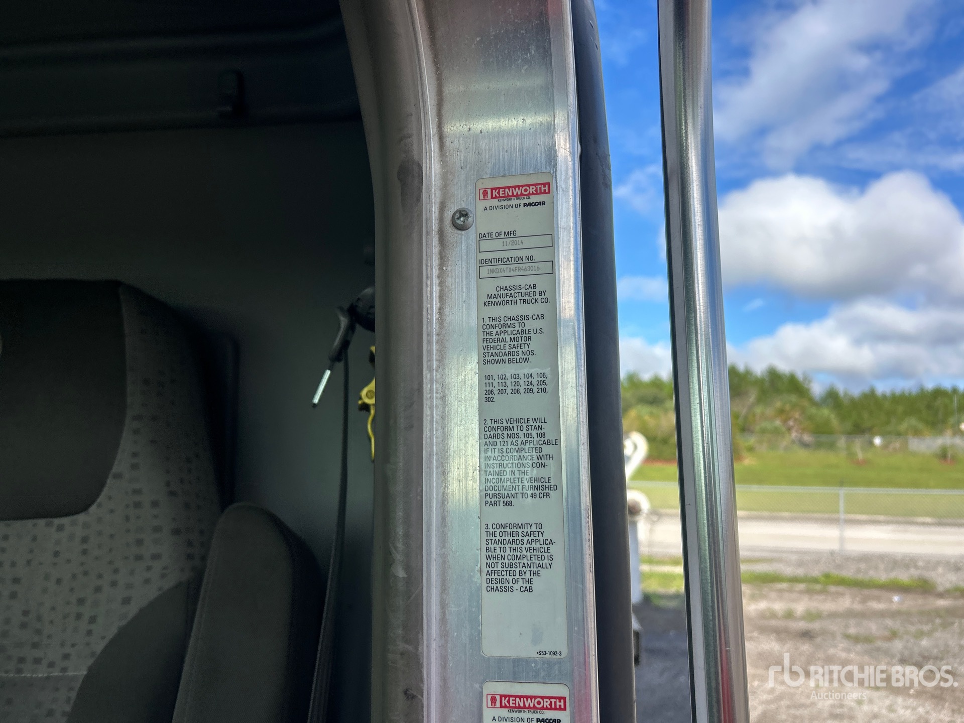 2015 Kenworth T-800