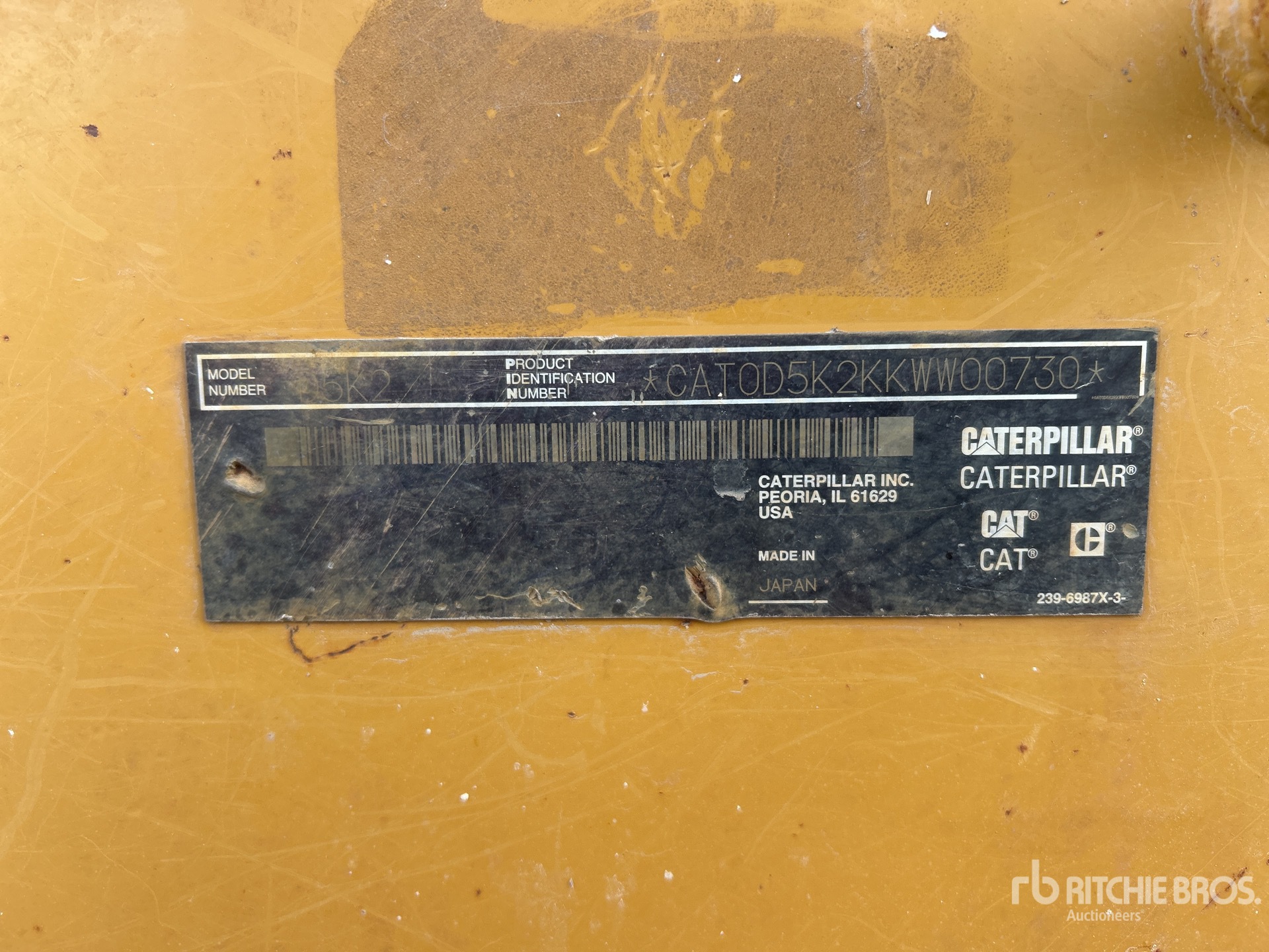 2014 Caterpillar D5K2 LGP