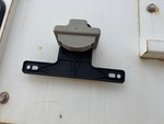 Trailer Chassis with License Plate Light Functional