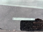 General Appearance with Frame Stamp Serial Number/VIN Photo