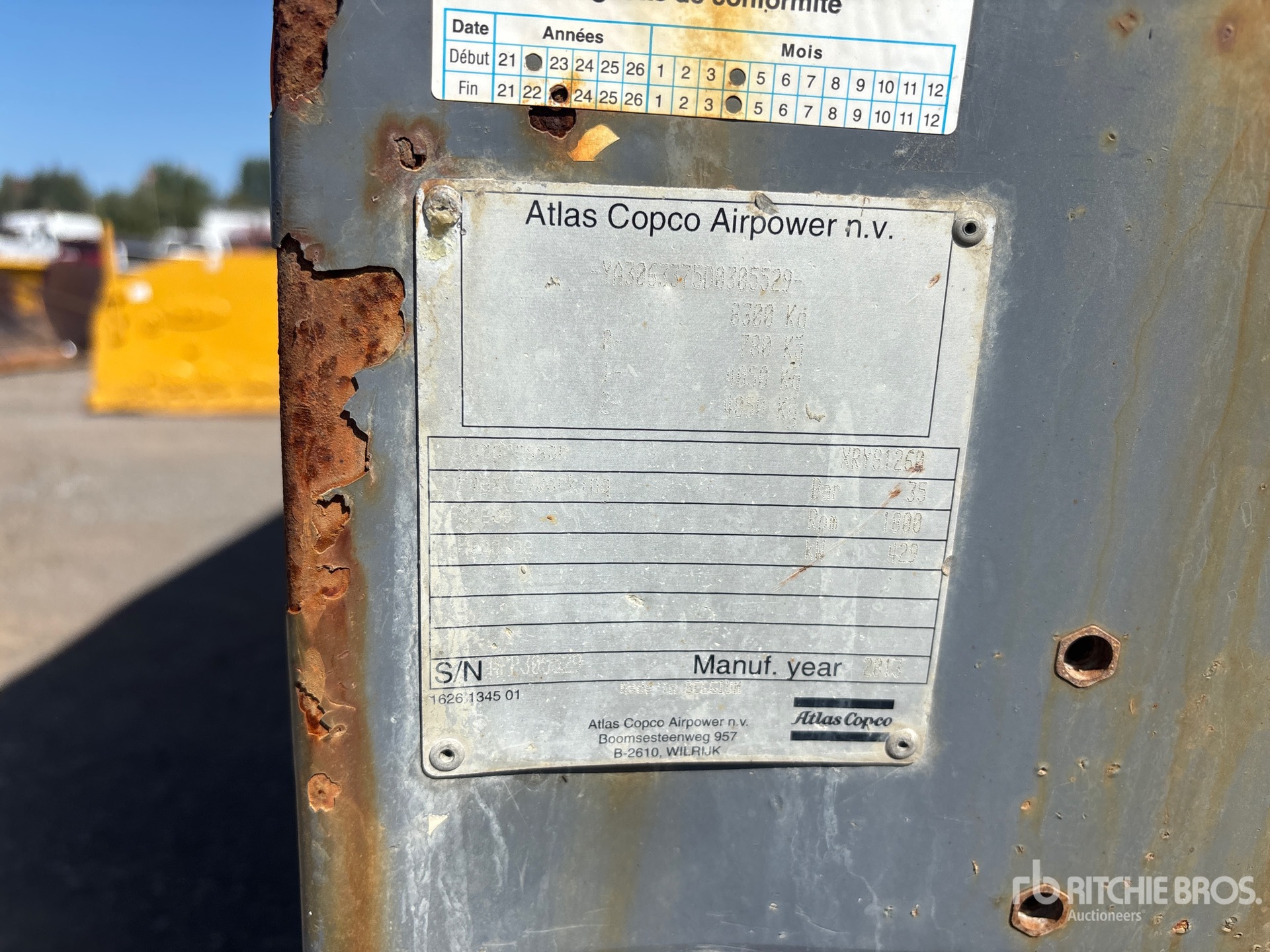 2013 Atlas Copco XRYS1260