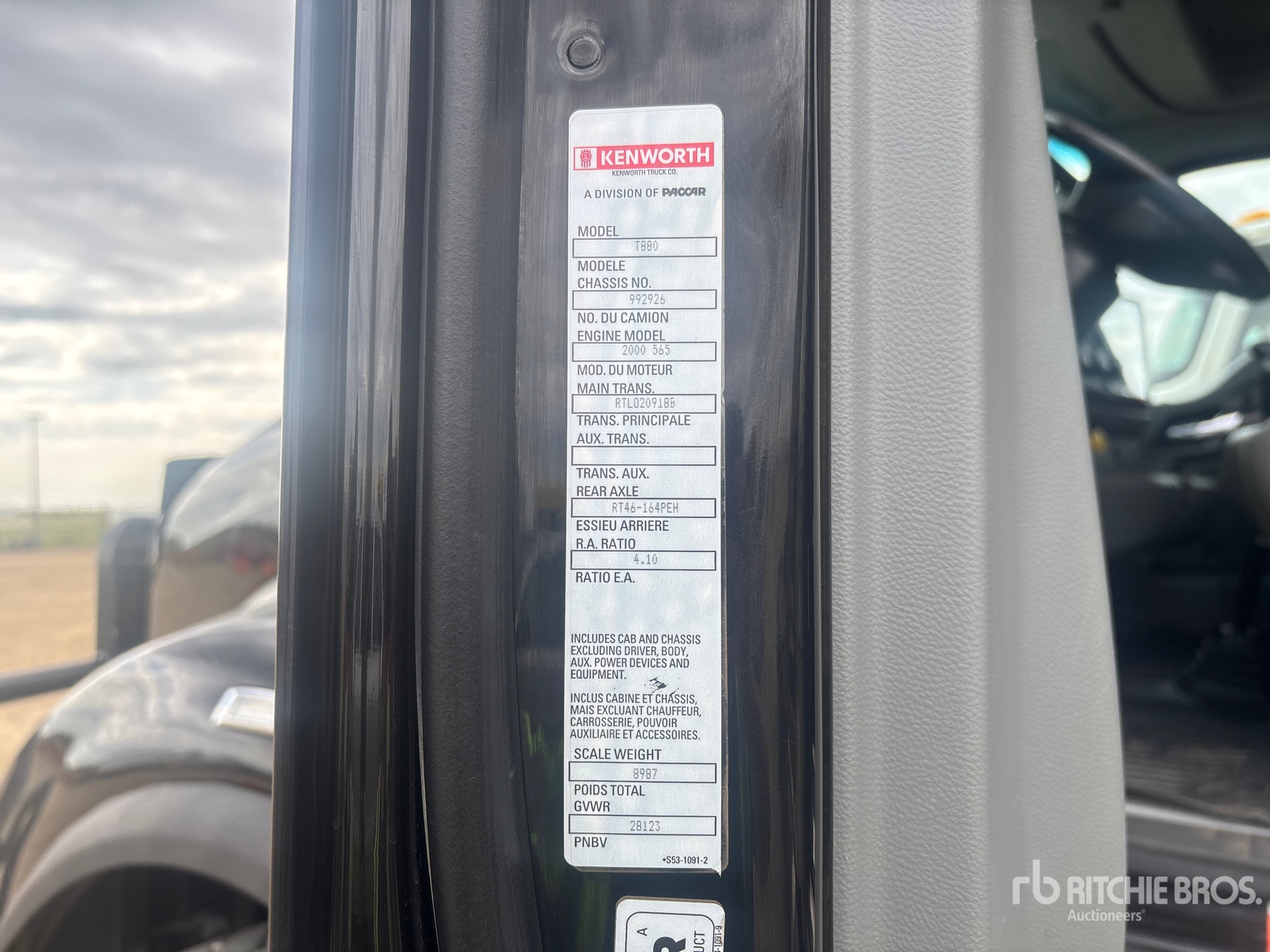 2018 Kenworth T880