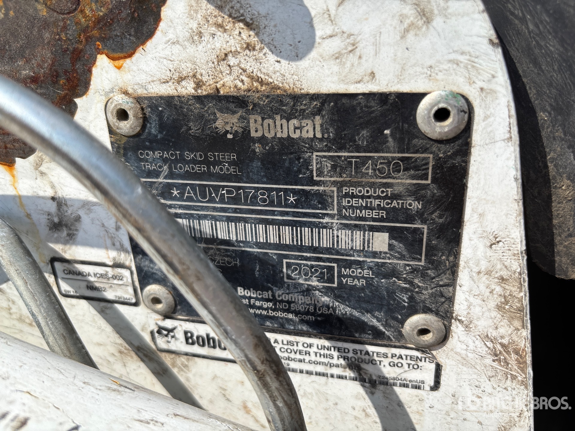 2021 Bobcat T450