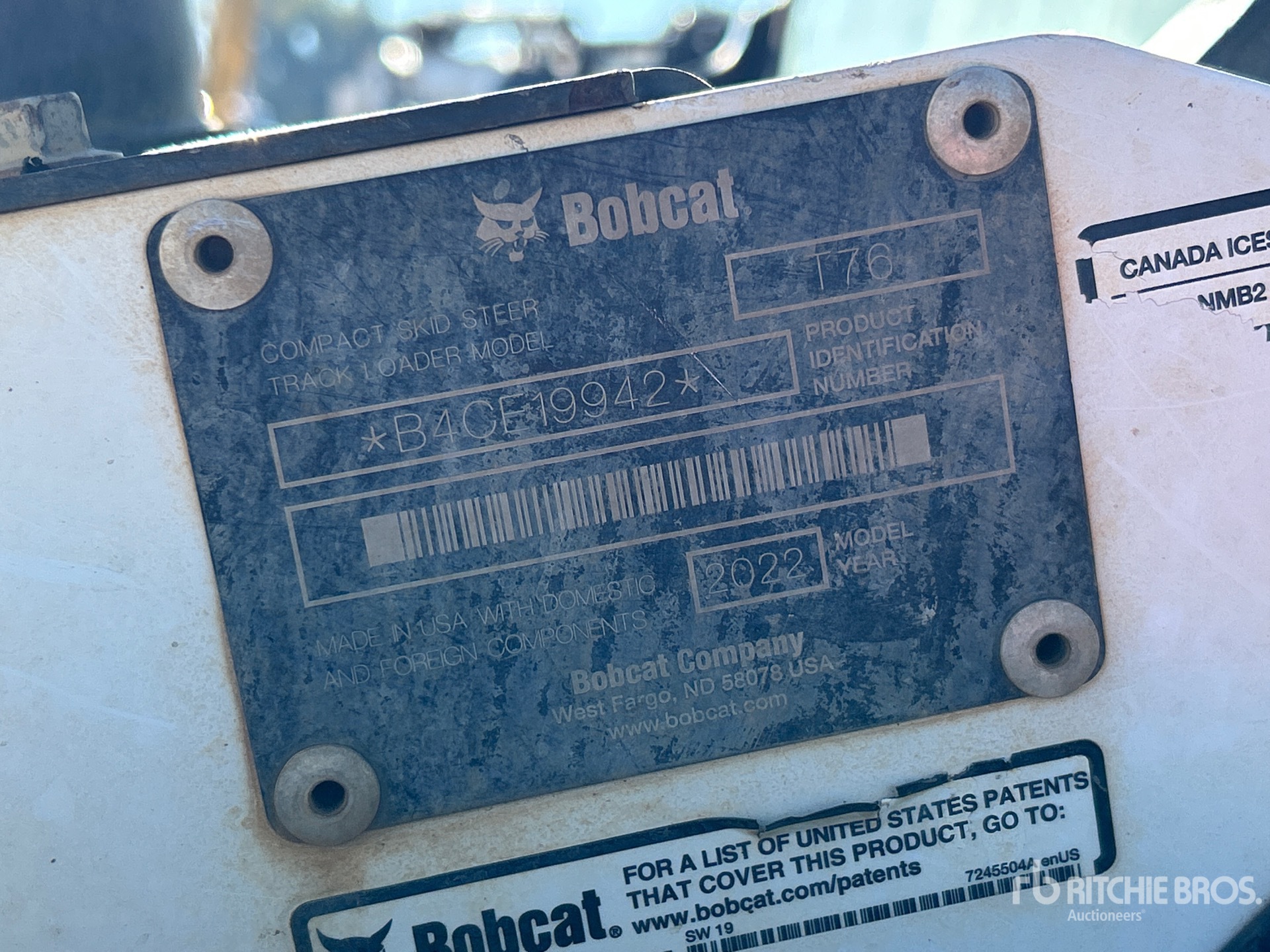 2022 Bobcat T76