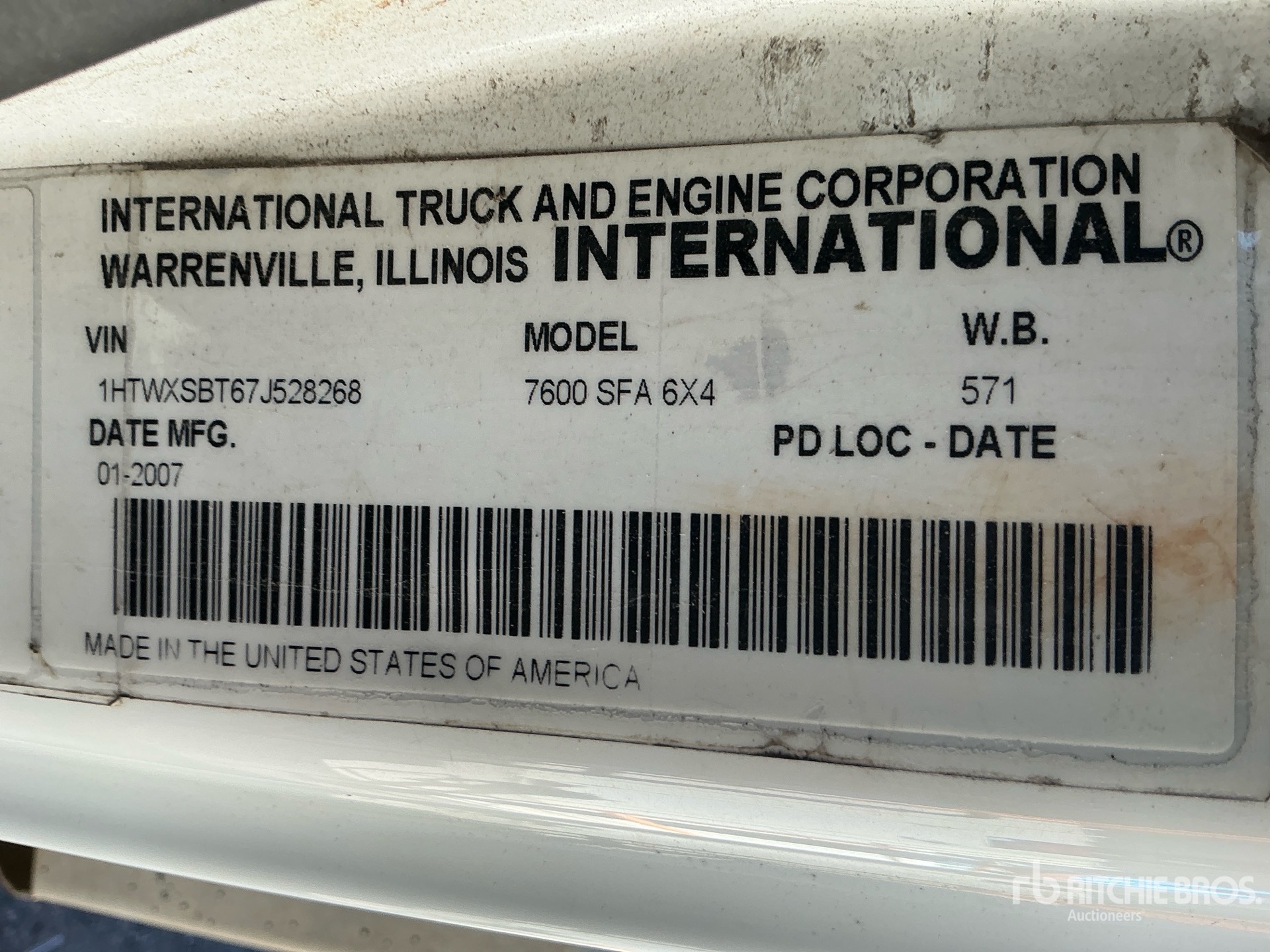 2007 International 7600