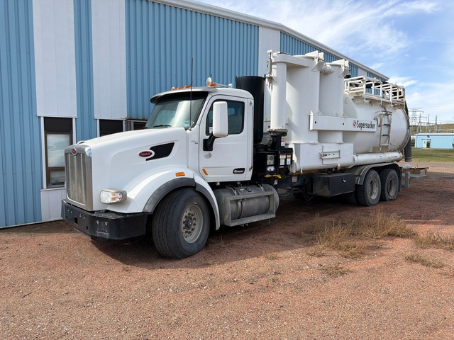 2015 Super Products Supersucker on 2016 Peterbilt 567 6x4 Vacuum Excavator Truck (Inoperable)