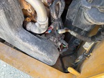 Engine with A/C Compressor