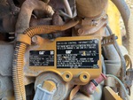 Engine with Emission Label