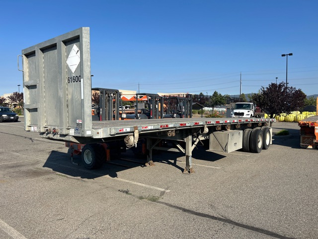 2017 Hyundai 36' 40000 lb 36 ft T/A Flatbed Trailer