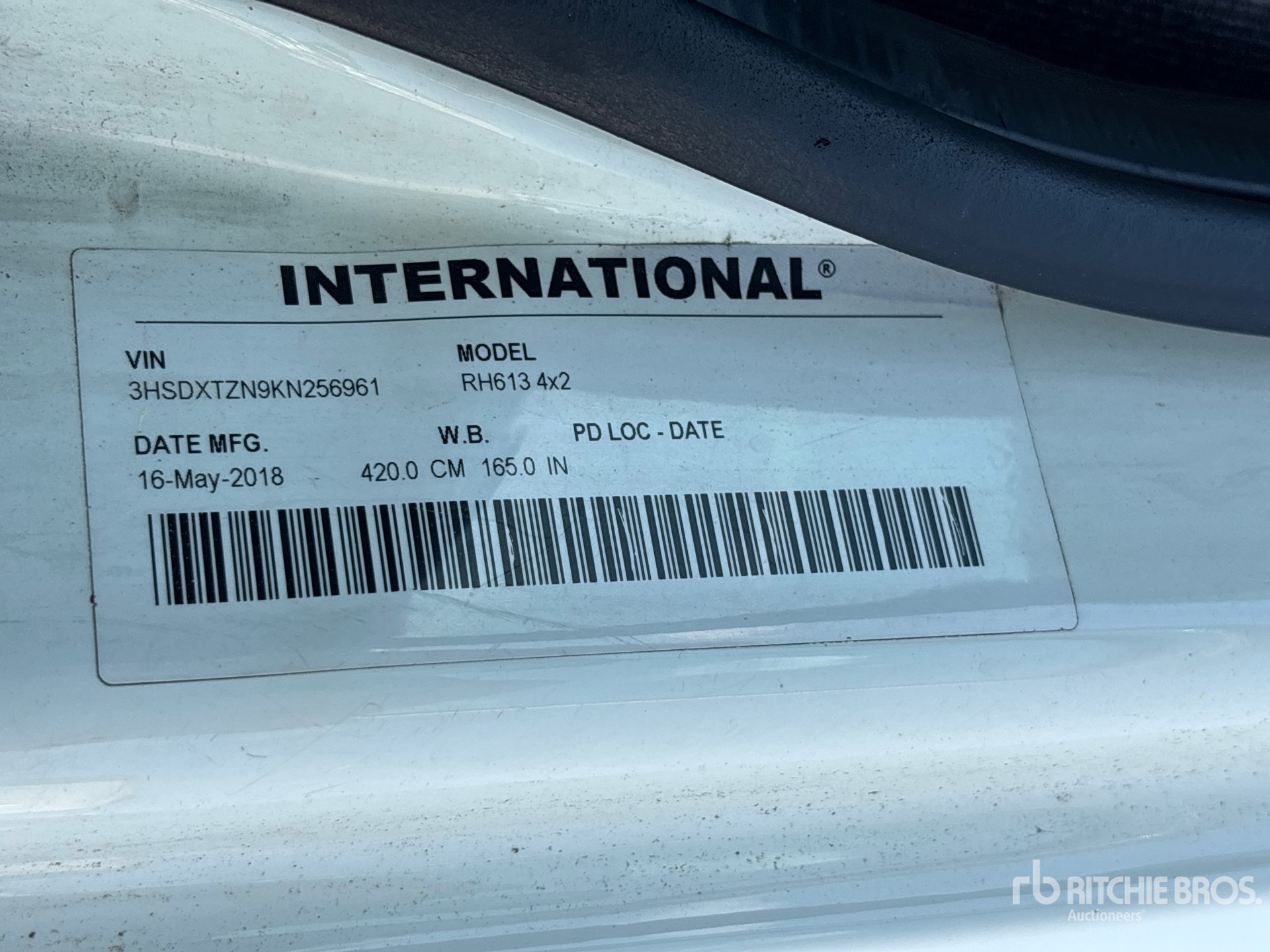 2019 International RH613