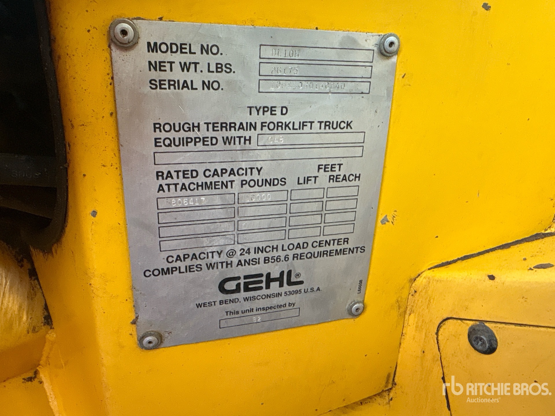 2000 Gehl DL10H