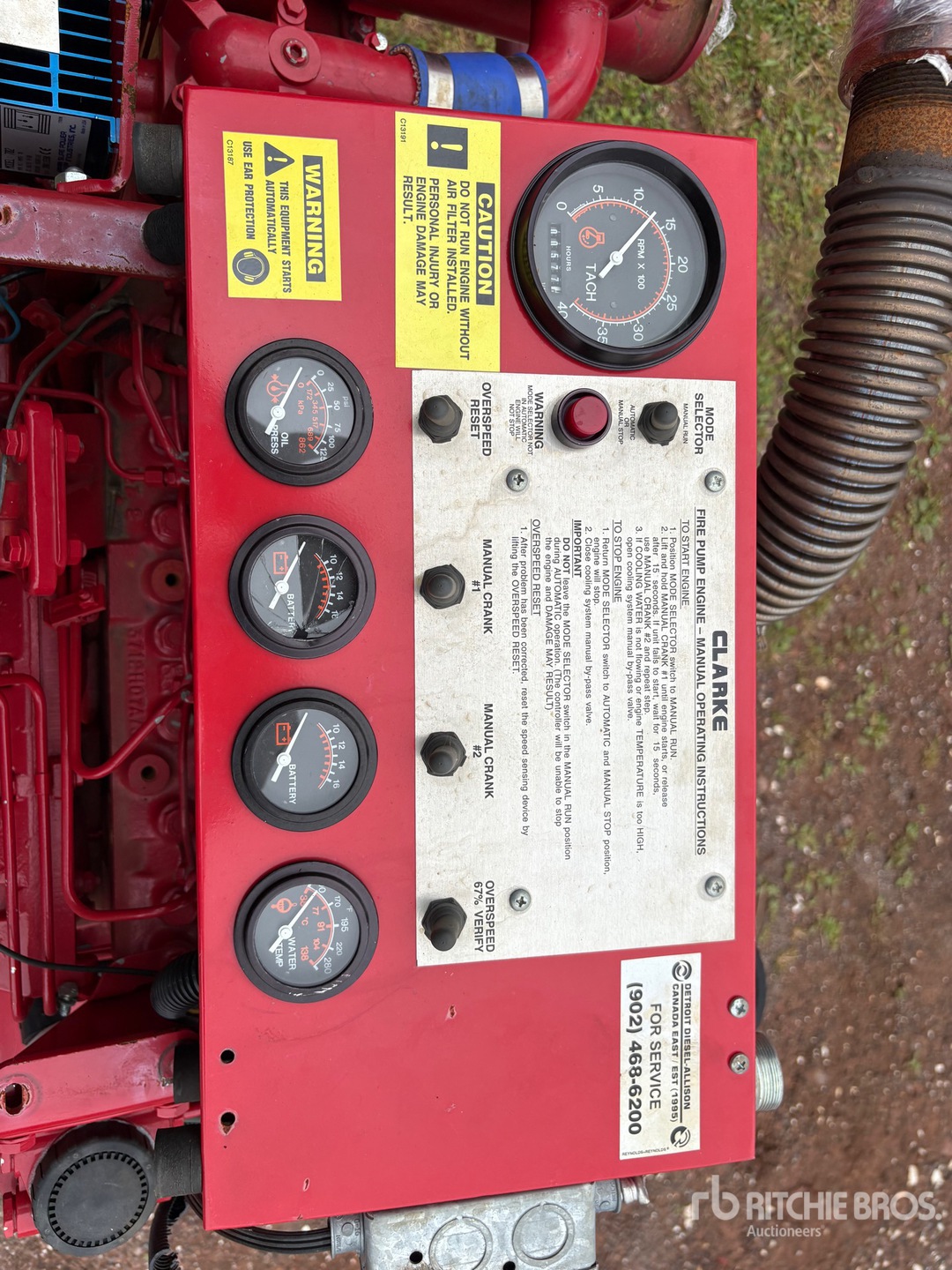 Clark FIRE PUMP