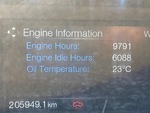 Cab with Engine Hours