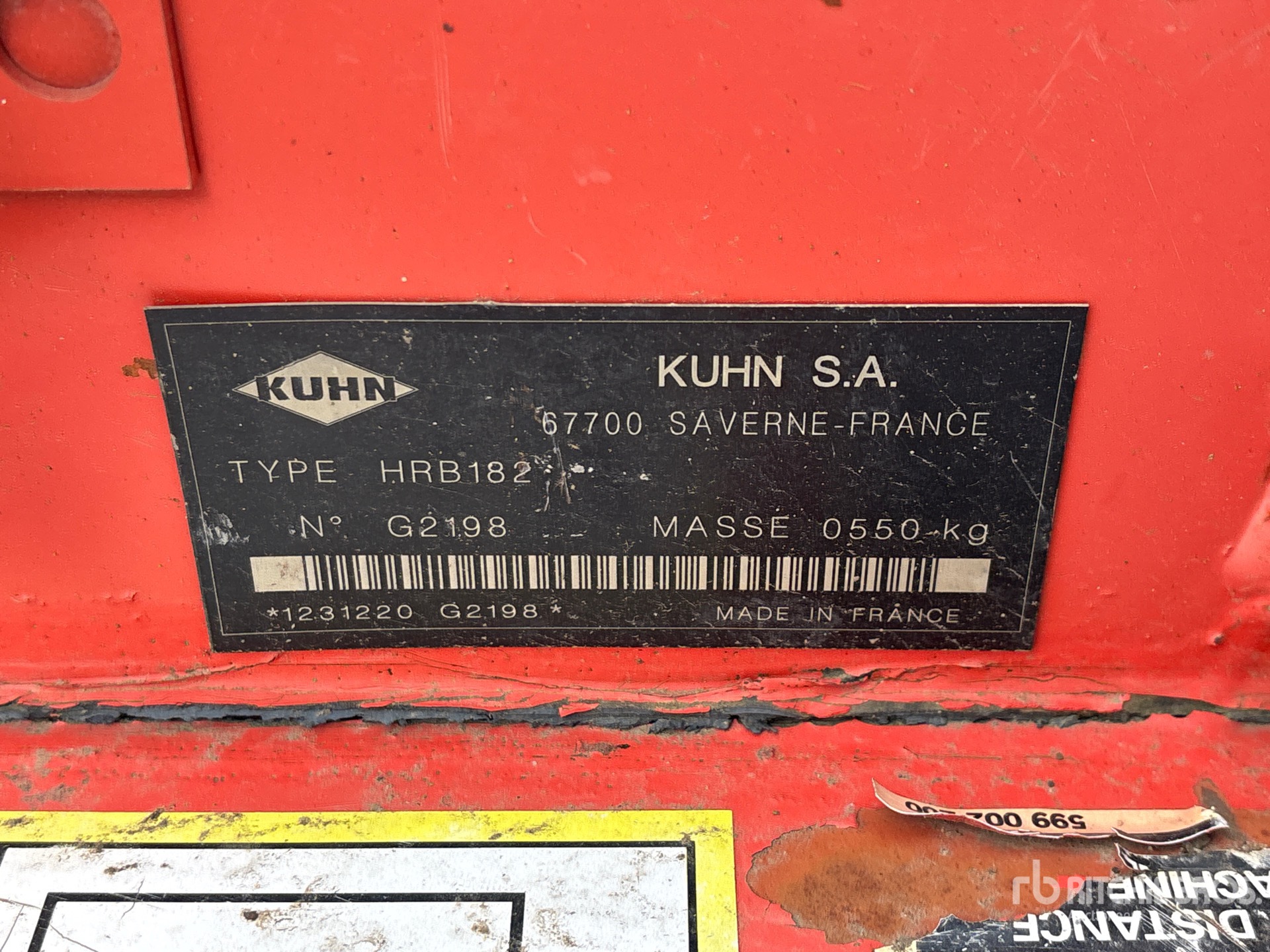 Kuhn HRB182