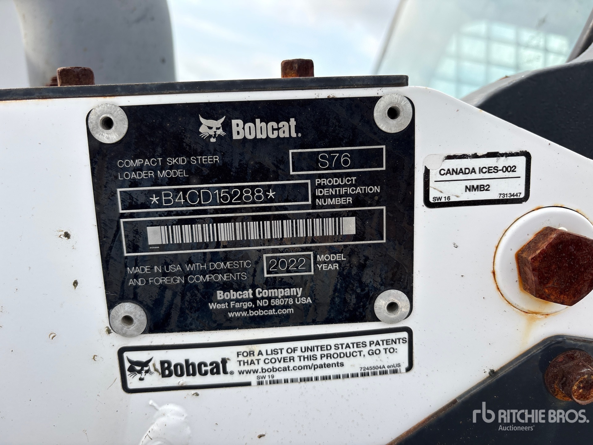 2022 Bobcat S76
