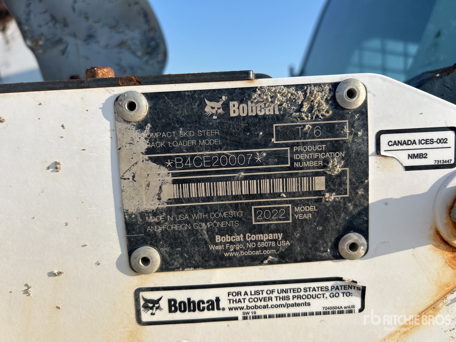 2022 Bobcat T76