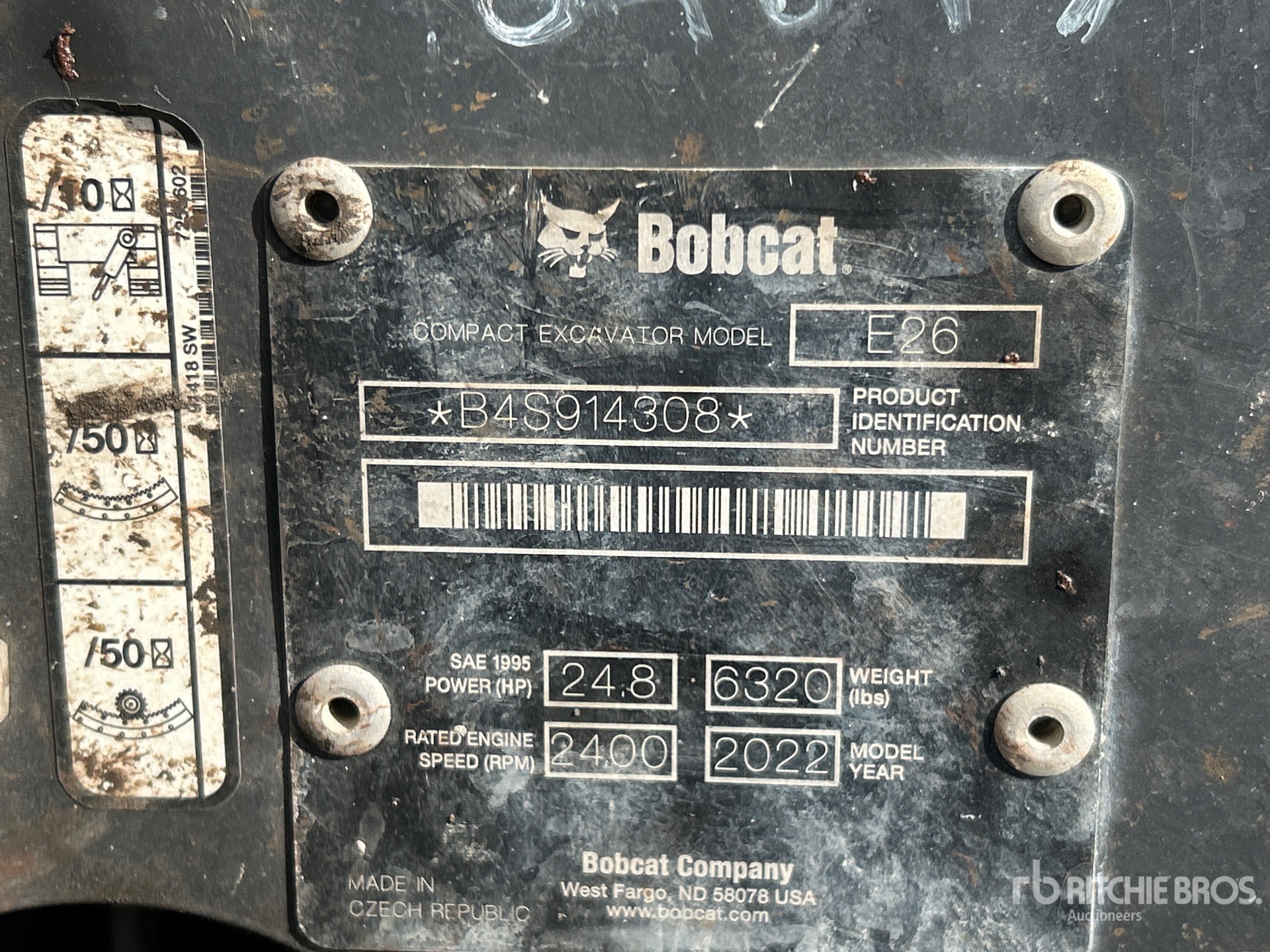 2022 Bobcat E26