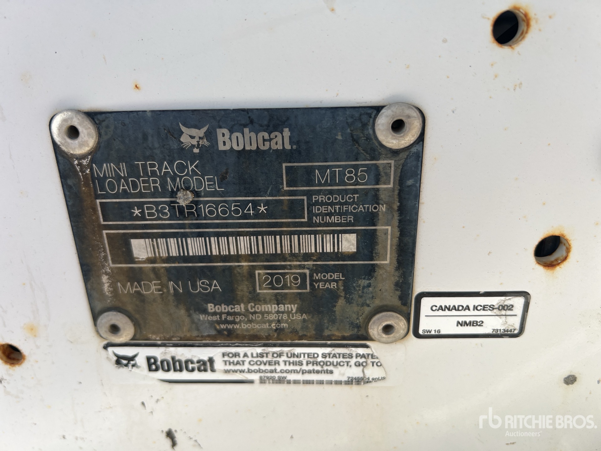 2019 Bobcat MT85