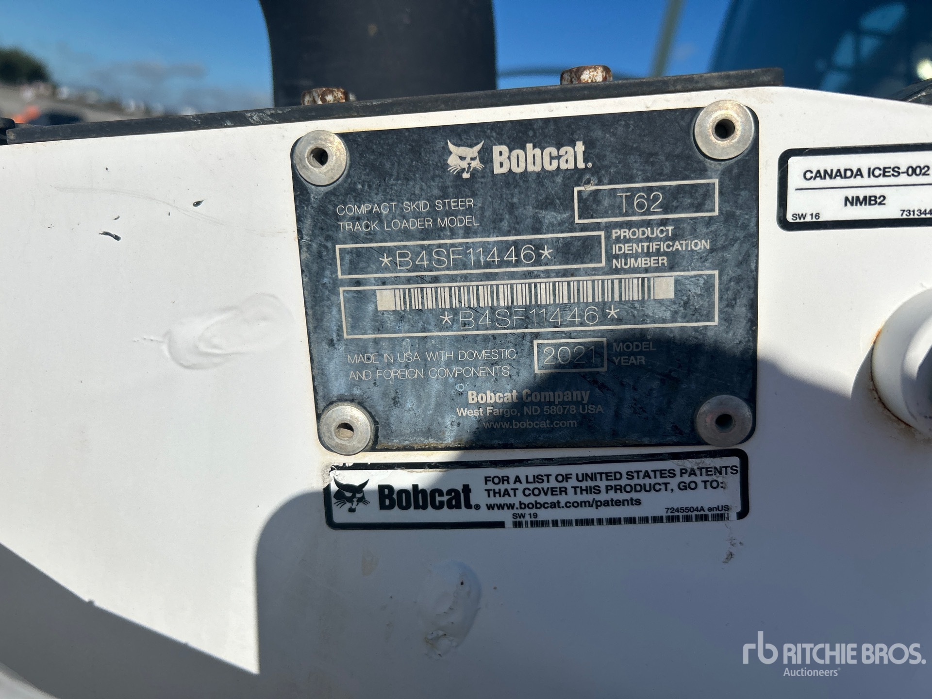 2021 Bobcat T62