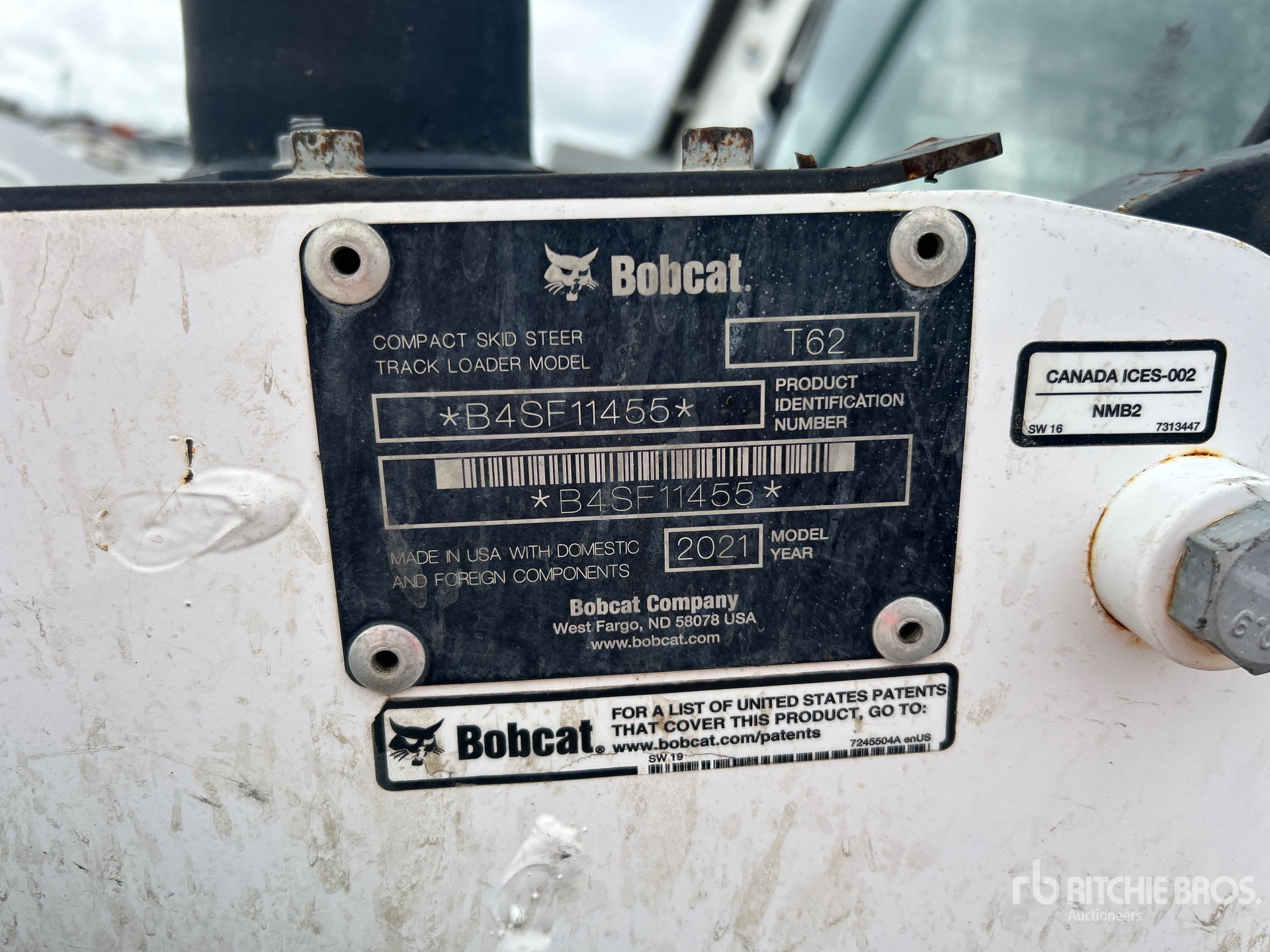 Photo of 2021 Bobcat T62
