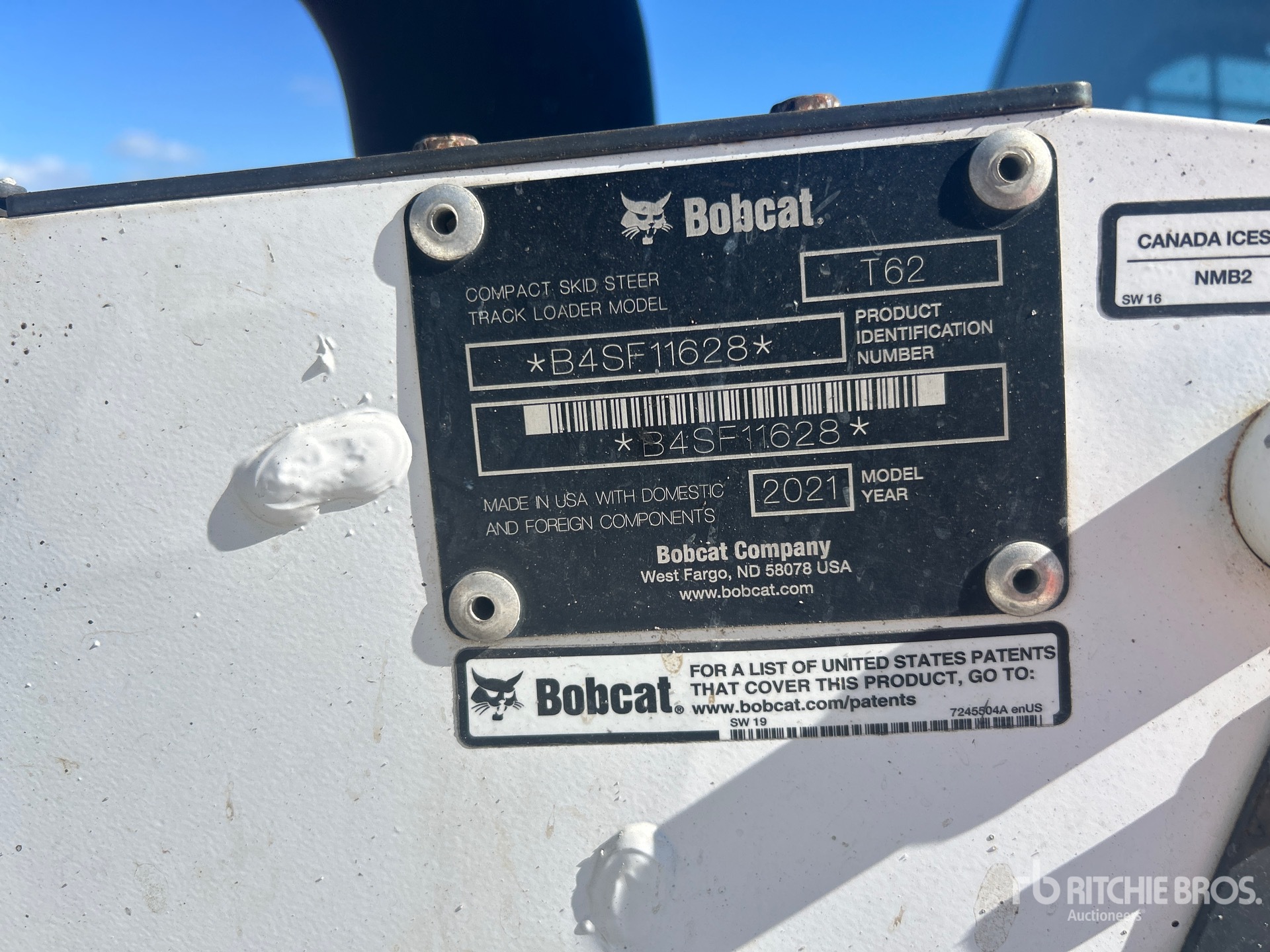 2021 Bobcat T62